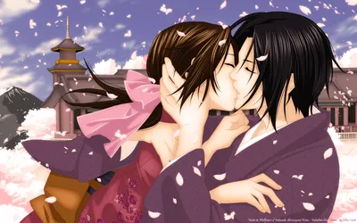 Pin by IRIS BLUE on Couple | Romantic anime, Anime love couple, Anime  couple kiss картинки