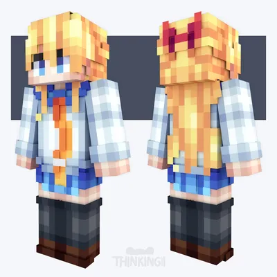 Minecraft Anime TheUnknownArtist - Illustrations ART street картинки