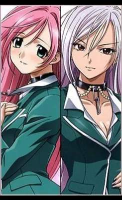 Обои для рабочего стола Rosario to Vampire Аниме картинки