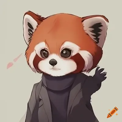 Cute Panda Anime\" Poster for Sale by Nero9o | Redbubble картинки