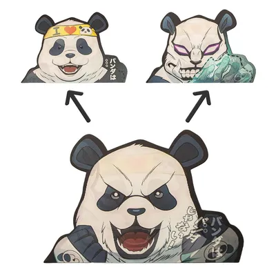 Sticker for Sale mit \"Nettes Chibi-Anime-Panda-Mädchen mit Pandas\" von  stickondeez | Redbubble картинки