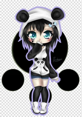 pandas kawaii anime - Buscar con Google | Рисунки панды, Каваи, Рисунки  животных картинки