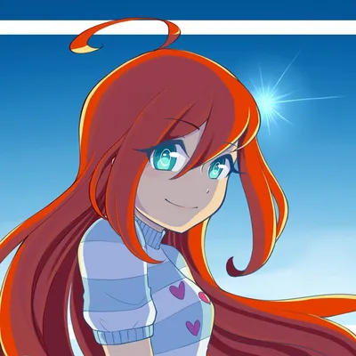 I made Bloom in anime style : r/winxclub картинки