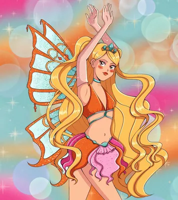 Fairy Flora Winx Club, Season 2 Anime, Fairy transparent background PNG  clipart | HiClipart картинки