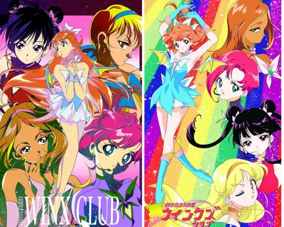 Первое превращение Винкс в аниме стиле в рисунках Erickiwi - YouLoveIt.ru |  Winx club, Photo club, Club картинки