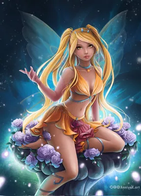 Bloom in Winx club anime by sweetmagic6688 on DeviantArt картинки