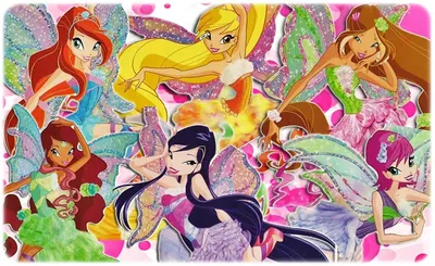 Beautiful Winx in anime style - YouLoveIt.com картинки