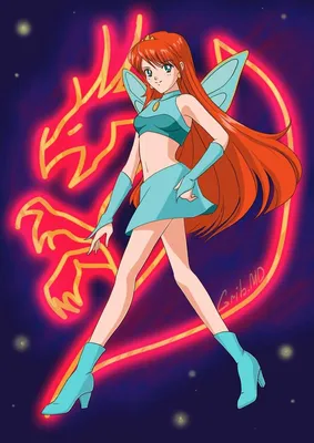 Winx Club Anime Version by DidiDrawz on DeviantArt картинки