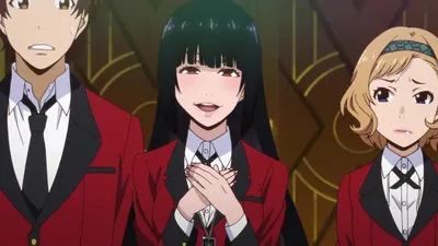 Обои на рабочий стол Yumeko Jabami / Юмэко Джабами из аниме Kakegurui /  Безумный азарт, by KiiaraLouTo, обои для рабочего стола, скачать обои, обои  бесплатно картинки