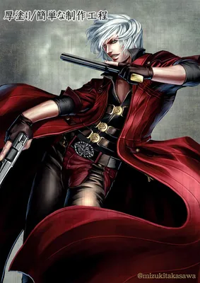 AIGC - generate an image of Dante from devil may cry in a - Hayo AI tools картинки