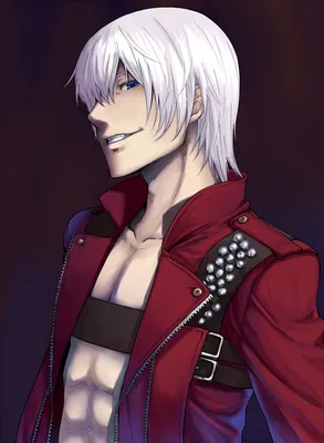 Dante from devil may cry 5 in an anime inspired style on Craiyon картинки