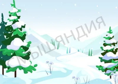 Картинка на рабочий стол деревья, фон, зима, природа, елки, snow, winter,  trees, ель, снег 1280 x 720 картинки