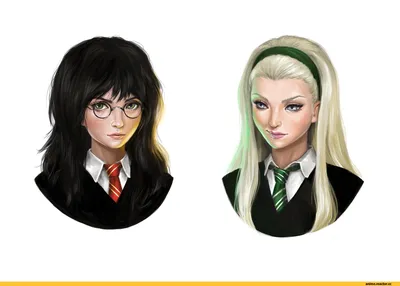 Harry Potter (anime art) by ByNaRuToFuN on DeviantArt картинки