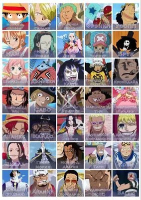 Карточки для игры \"Угадай кто\" One piece | Милые рисунки, Артбуки, Рисунки картинки