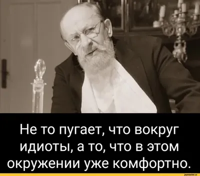 Не то пугает, что вокруг идиоты, а то, что в этом окружении уже комфортно.  / юмор (юмор в картинках) :: Собачье сердце :: окружение / смешные картинки  и другие приколы: комиксы, гиф картинки