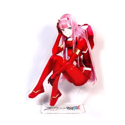 Милый во франксе ZERO TWO 02, код 002 # B, дизайнерские акриловые фигурки,  украшение для стола, украшение для торта, аниме | AliExpress картинки