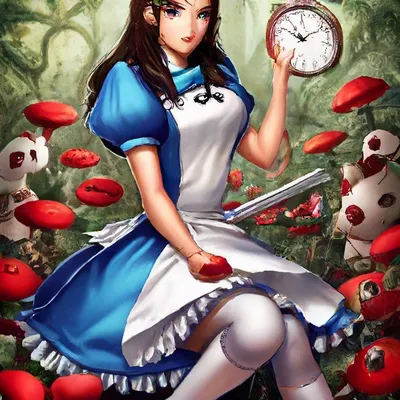 алиса в стране чудес мультфильм аниме: 16 тыс изображений найдено в… | Dark  alice in wonderland, Alice in wonderland, Evil alice картинки