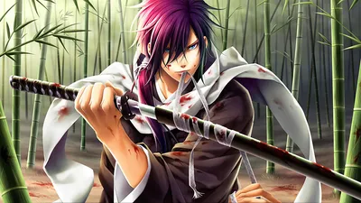 Desktop Wallpapers Hakuouki Anime 1366x768 картинки