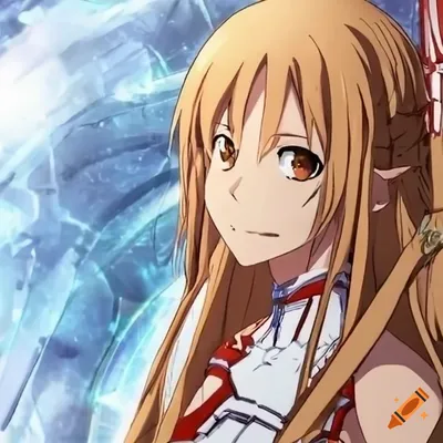 Cosplay of asuna kagurazaka on Craiyon картинки