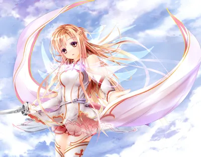 IA Anime Art on X: \"✨🤍Asuna | Sword Art Online🤍✨ https://t.co/QS20xKeEqW\"  / X картинки