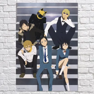 Плакат \"Дюрарара!!, Durarara, DRRR\", 60×42см (ID#1837563828), цена: 190 ₴,  купить на Prom.ua картинки