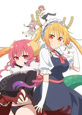 Аниме Дракон-горничная Кобаяши (1 сезон) / Kobayashi-san Chi no Maid Dragon  смотреть онлайн бесплатно! картинки