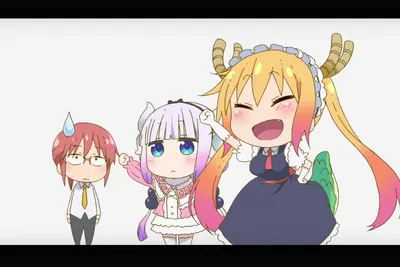 Значок Дракон-горничная госпожи Кобаяши (Kobayashi-san Chi no Maid Dragon)  tape 13 картинки