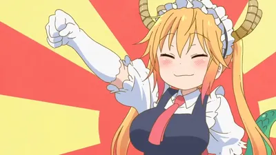 Лист наклеек Дракон-горничная Кобаяши-сан/Kobayashi-san Chi no Maid Dragon  Купить в интернет магазине AnimeStore4you. картинки