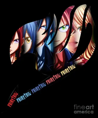 Fairy Tail Logo Anime Drawing by Anime Art - Pixels картинки