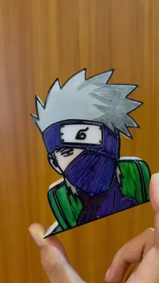 Kakashi Hatake. Anime \"Naruto\". Illustration | Figma Community картинки