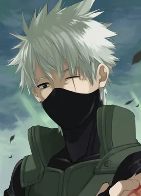 Wallpaper anime, kakashi hatake, white hair, anime boy, art desktop  wallpaper, hd image, picture, background, 2bd9d0 | wallpapersmug картинки