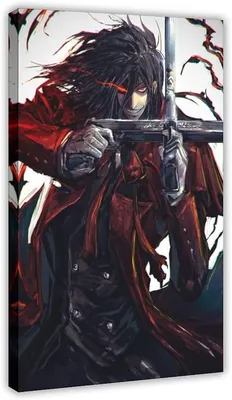 alucard anime hellsing vampire digital drawing | eBay картинки