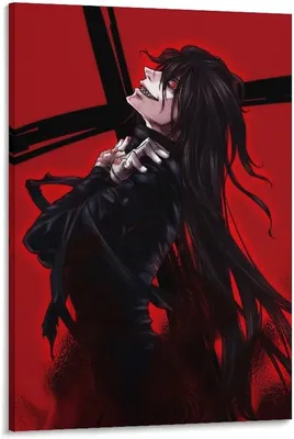 Hellsing Vampire Fighting Japan Anime Silk Print Wall Home Decor - POSTER  20x30 | eBay картинки