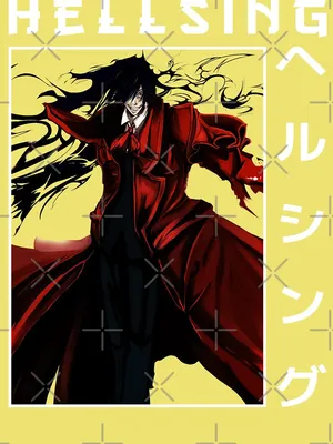 Anime Hellsing Home Decor Wall Scroll Poster Fabric Painting Alucard /  Seras Victoria /RUINS 22 x 16 Inches-04 : Amazon.ca: Home картинки