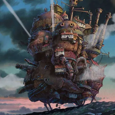 В парке Ghibli построят ходячий замок Хаула из аниме Миядзаки | Новости на  2x2 | 2021 картинки