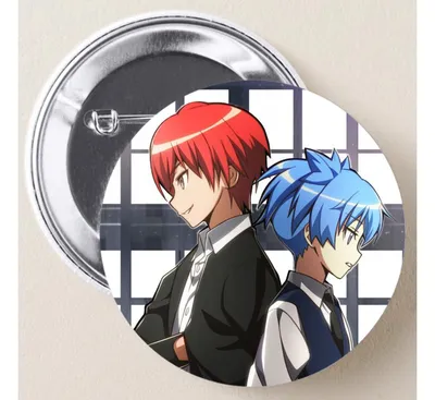 Скачать обои akabane karma, koro-sensei, shiota nagisa, ansatsu kyoushitsu, класс  убийц, раздел сёнэн в разрешении 1024x1024 картинки