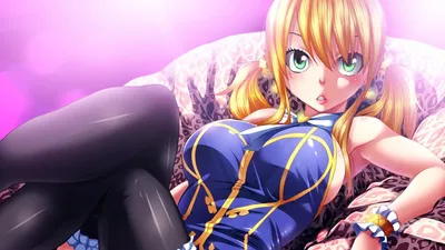 Обои на рабочий стол Lucy Heartfilia / Люси Хартфилия из аниме Fairy Tail /  Фейри Тейл / Хвост Феи, by sanoboss, обои для рабочего стола, скачать обои,  обои бесплатно картинки