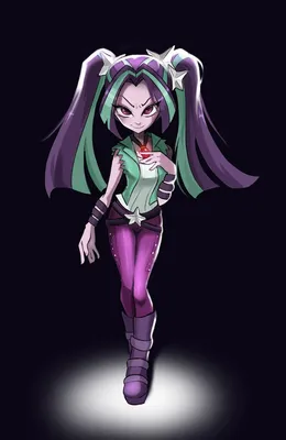 mlp art,my little pony,Мой маленький пони,фэндомы,Aria Blaze,Ария  Блейз,minor,Equestria girls | Пони, Мой маленький пони, Милые рисунки картинки