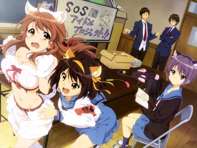 Аниме «Меланхолия Харухи Судзумии (2009)» / Suzumiya Haruhi no Yūutsu / The  Melancholy of Haruhi Suzumiya (TV 2009 renewal) — трейлеры, дата выхода |  КГ-Портал картинки