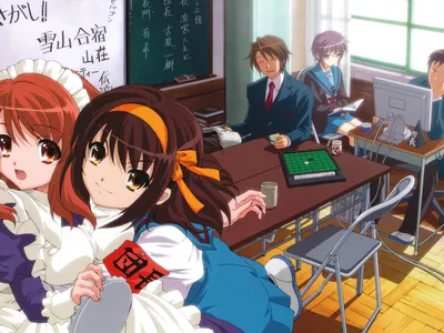 Аниме «Меланхолия Харухи Судзумии (2009)» / Suzumiya Haruhi no Yūutsu / The  Melancholy of Haruhi Suzumiya (TV 2009 renewal) — трейлеры, дата выхода |  КГ-Портал картинки