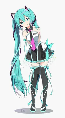 Hatsune Miku #2 by Eccvi on DeviantArt картинки