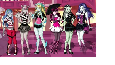 Monster High с защёлкивающейся одеждой (Draculaura with snap-on fashions) картинки