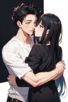 Пара аниме | Romantic anime couples, Handsome anime, Cute love couple images картинки