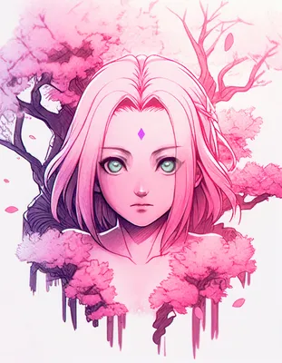 Фото Сакура Харуно / Sakura Haruno из аниме Наруто / Naruto картинки