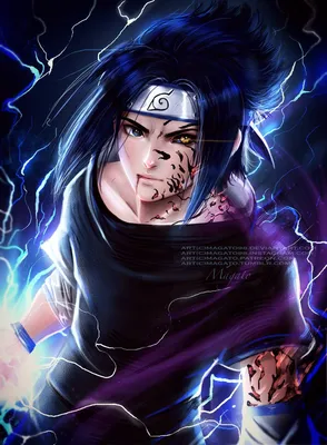 Аниме Арт,Саске Учиха. | Anime, Sasuke, Uchiha картинки