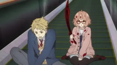 За Гранью / Kyoukai no Kanata | Аниме рядом | Дзен картинки