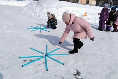 Народные игры и забавы с детьми зимой на свежем воздухе (4 фото).  Воспитателям детских садов, школьным учителям и педагогам - Маам.ру картинки