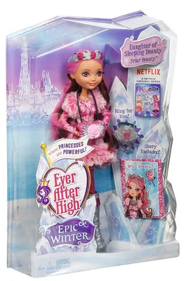 Ever After High Кукла Эппл Уайт-Заколдованная зима DPG88 картинки