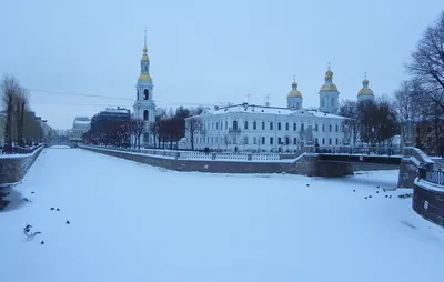 Обои грусть, аллея, холод, снег на рабочий стол картинки