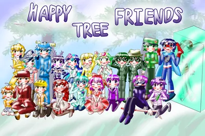 Anime Happy tree friends by lua1780 on DeviantArt картинки